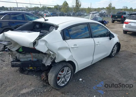 2014 Kia Rio Lx from USA, damaged, VIN KNADM4A36E6343788